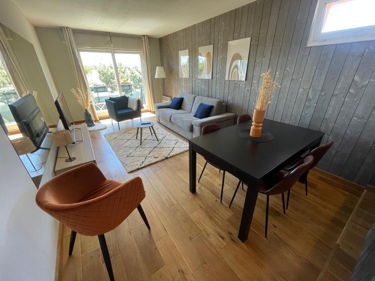 Ferienwohnung Mizar, Joli Appt Renove Avec Parking Et Balcon Courseulles-sur-Mer Exterior foto
